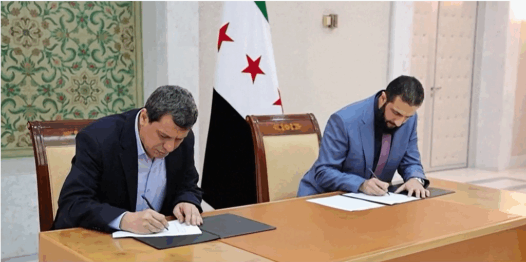 Sharaa meets Abdi in Damascus in the presence of US envoys