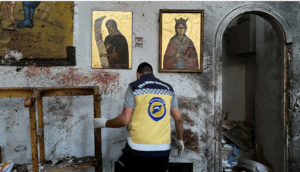 Suicide bomber attack on church in Syria kills at least 20 people