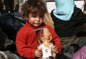 Ghouta’s children: the bitterness of displacement